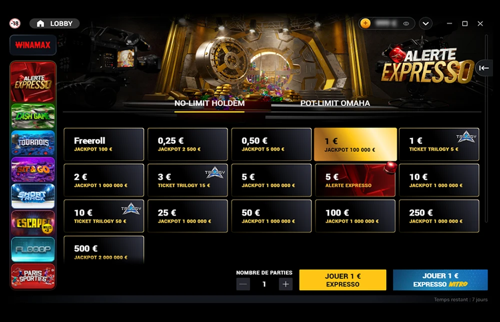 Winamax plateforme poker et casino en ligne France