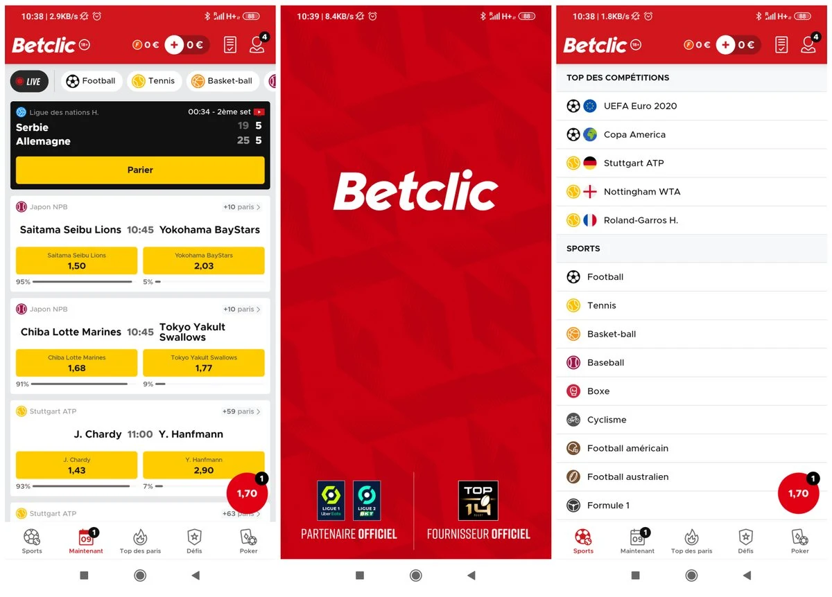 Betclic Casino plateforme jeux en ligne France