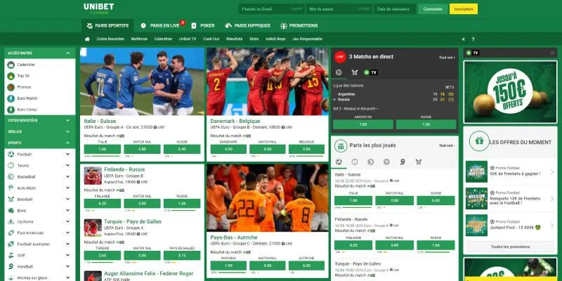 Unibet casino en ligne France jeux et paris sportifs